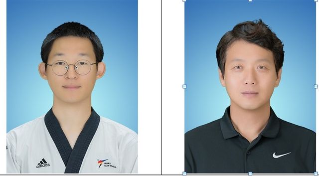  이수빈 선수와 이영주 감독(왼쪽부터)