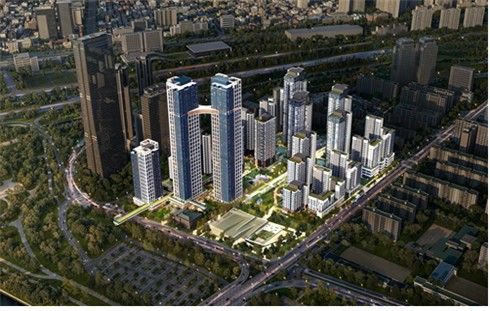 여의도 시범아파트 재건축 조감도