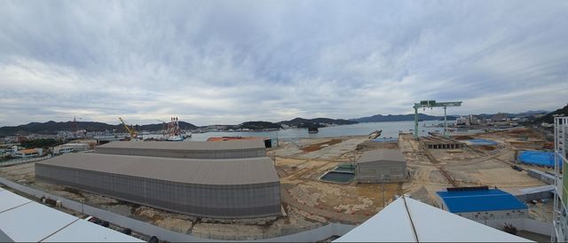 통영 옛 신아sb 조선소 부지