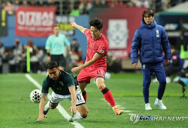 이강인, '수비도 적극적으로'