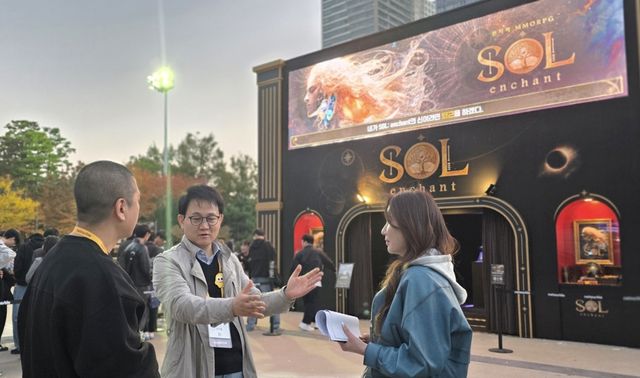 지스타 찾은 넷마블·코웨이 방준혁 의장