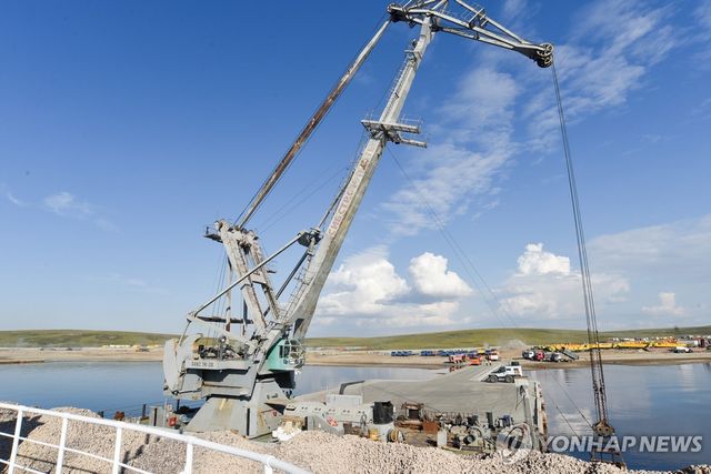 러시아 크라스노다르주 석유 터미널