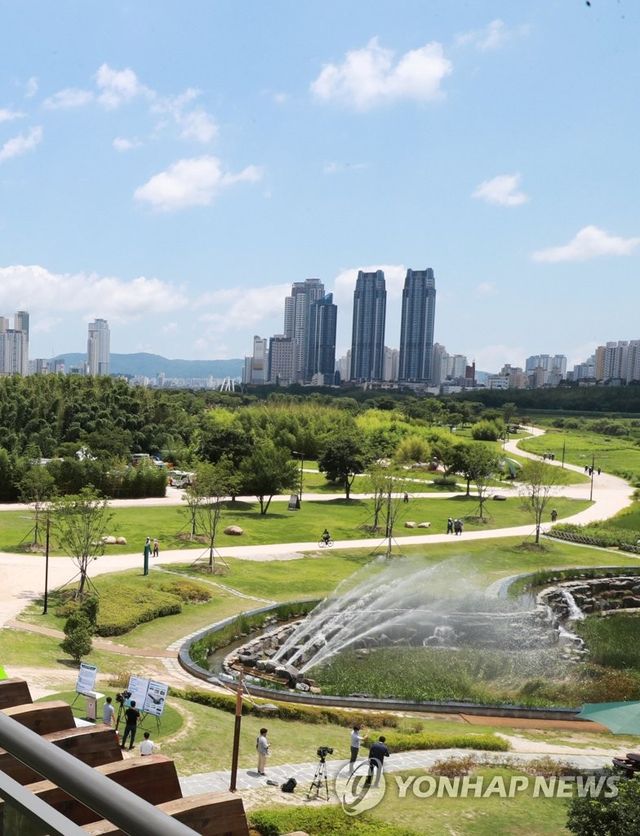 태화강 국가정원 전경