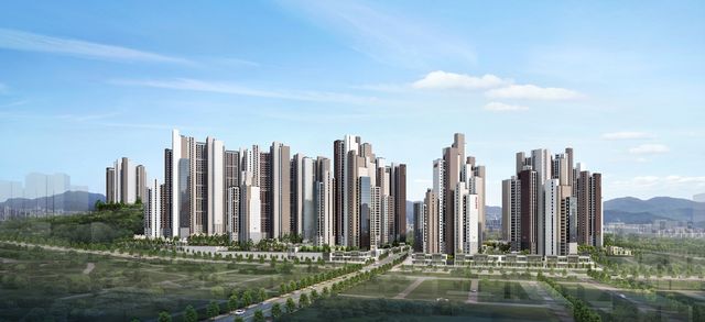 힐스테이트광명11(가칭) 투시도