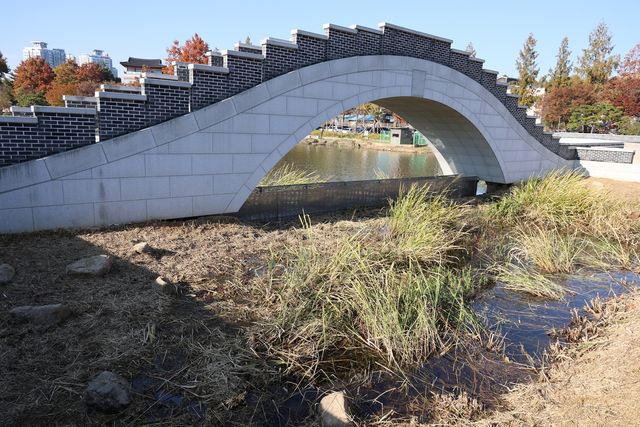 다리 밑 남생이 서식지