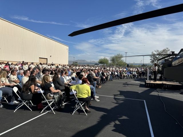 아파치 헬기 50주년 기념행사
