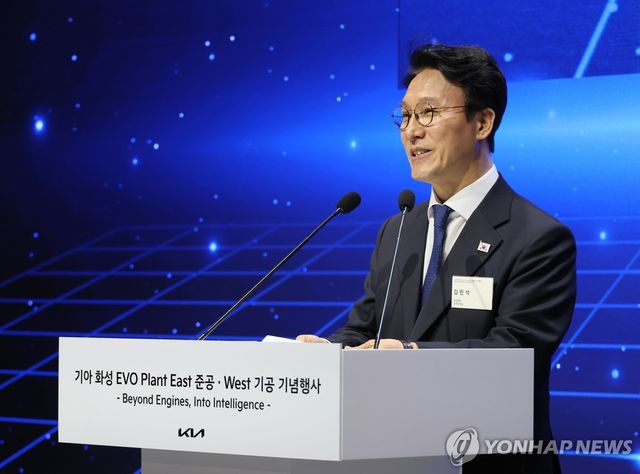 축사하는 김민석 국무총리