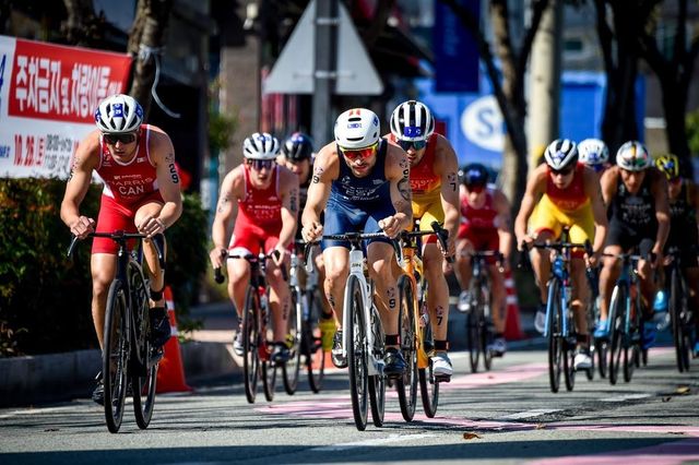 지난해 열린 통영 월드 트라이애슬론컵 대회