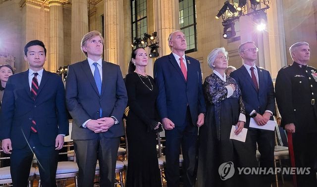 워싱턴서 주미대사관 국경일 리셉션 개최