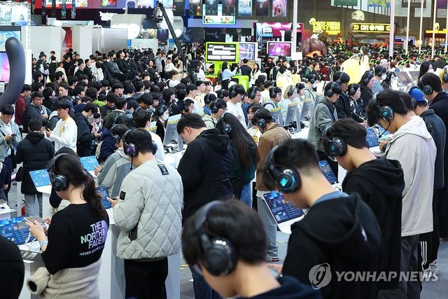 뜨거운 지스타 열기