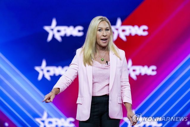 미국 마조리 테일러 그린(공화·조지아) 하원의원