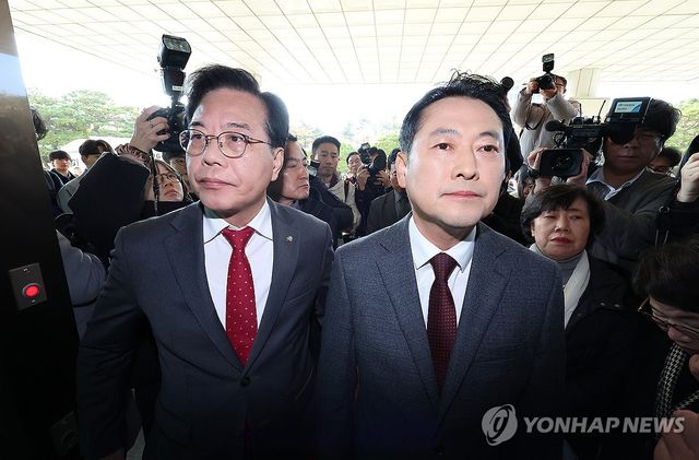 대검 항의방문한 국민의힘 의원들