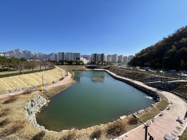 구파발천 수변활력거점 전경