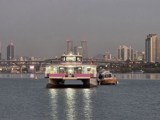 사고가 난 한강버스