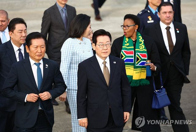 이재명 대통령, G20 참석 계기 4개국 순방 출국