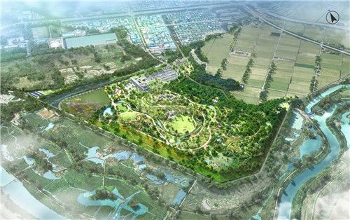 경기지방공원 '새로숲' 조감도