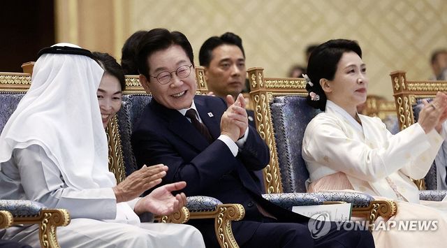 이재명 대통령, 한-UAE 문화교류 행사 참석