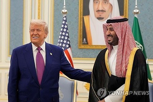 트럼프 대통령과 빈살만 왕세자 
