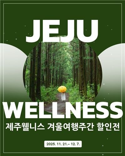 제주 겨울 여행주간 웰니스 할인전