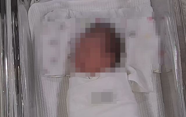 베베캠으로 본 A씨 아기