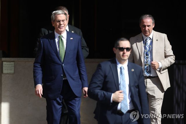 아르헨티나 방문한 스콧 베선트 미 재무장관(2025.4.14.)