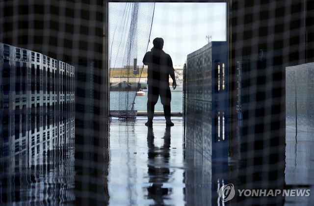 일본 후쿠시마 지역 항구 모습