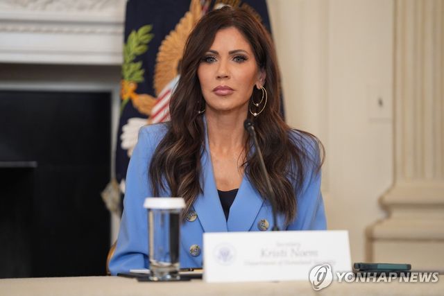 크리스티 놈 미국 국토안보부 장관