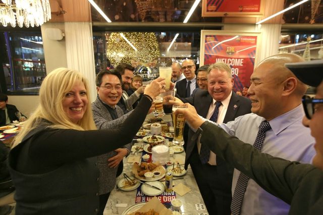 BBQ 매장 찾은 미국 네바다주 투자사절단