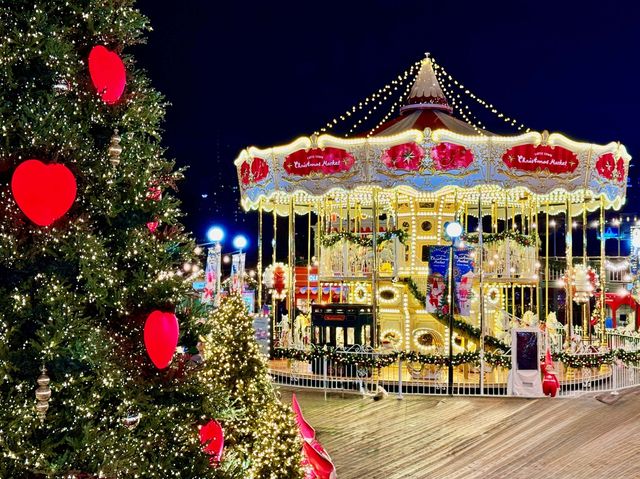 잠실 롯데타운 크리스마스마켓 회전목마
