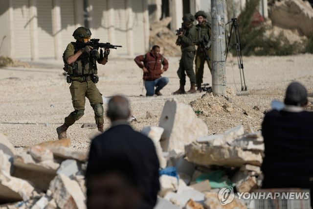 요르단강 서안 긴장