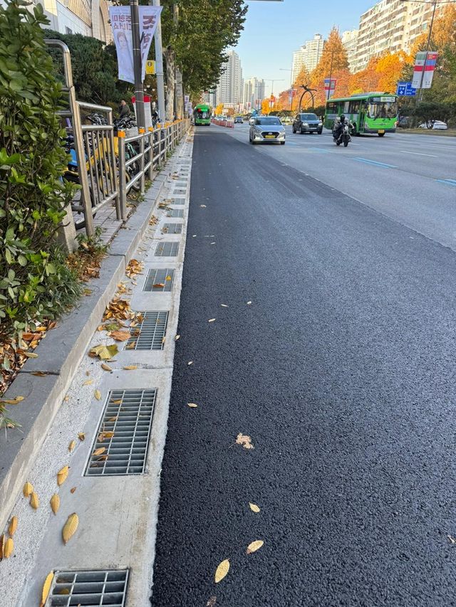 잠실역사거리 일대 빗물고임 문제 해결…촘촘해진 빗물받이