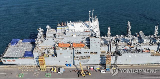 한화오션, 월리 쉬라 호 MRO 작업