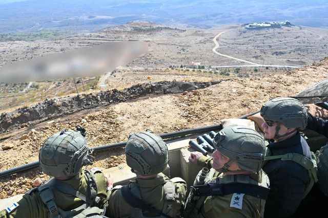 시리아 완충지대 찾은 네타냐후