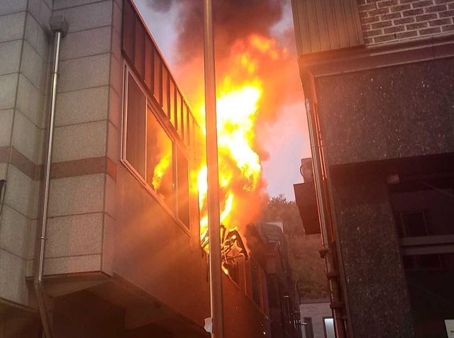 강릉 교동 식당 건물서 불