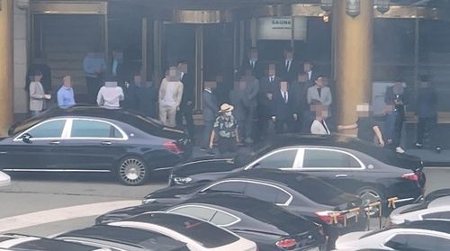 2023년 신20세기파 두목 결혼식장 모습