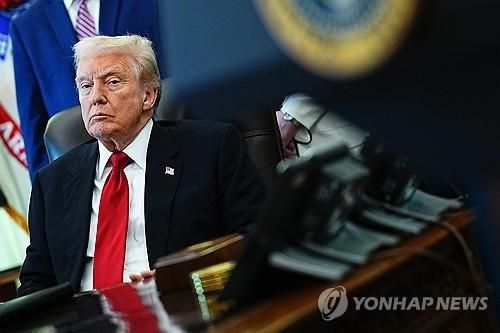 도널드 트럼프 미국 대통령