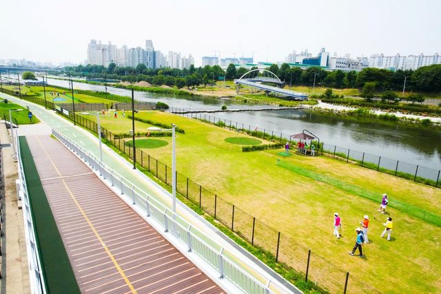 중랑구립파크골프장 전경