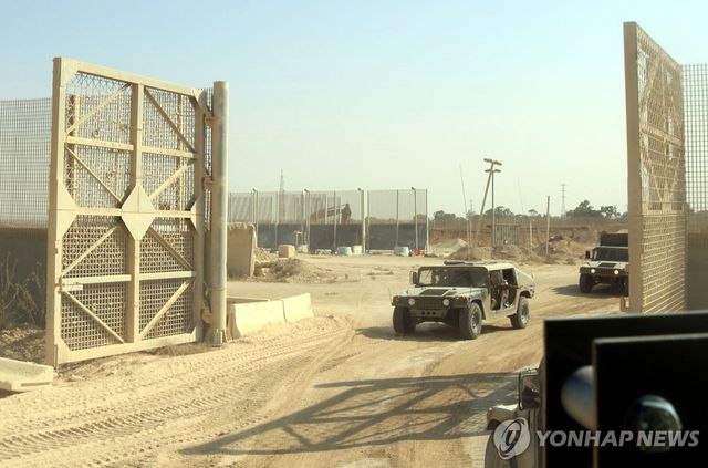 이스라엘-가자지구 경계 '그린라인'