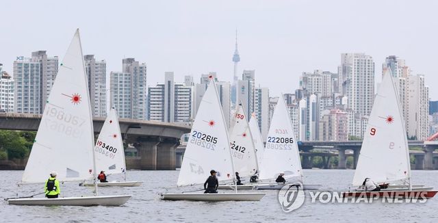 한강 요트 경쟁