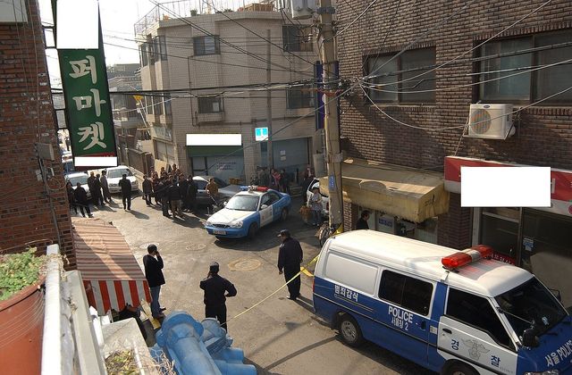 2005년 서울 신정동 연쇄살인 사건 발생 당시 현장