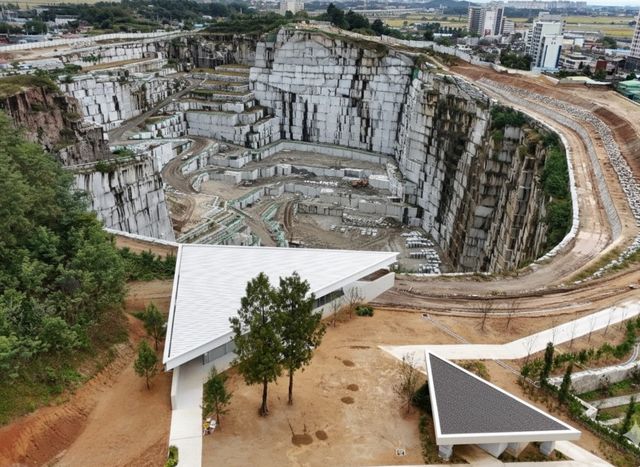 황등 석산 채석장