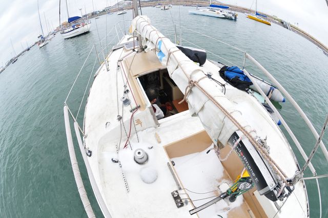 30년 된 낡은 배 '루돌팡이'호