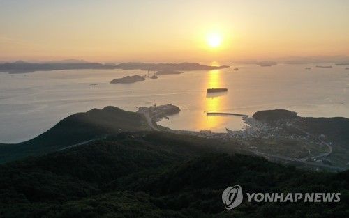부산 가덕도신공항 건립 예정지