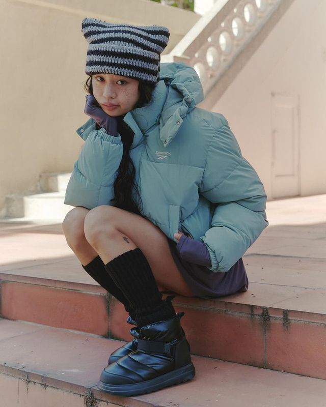 리복 비트닉 패딩 부처