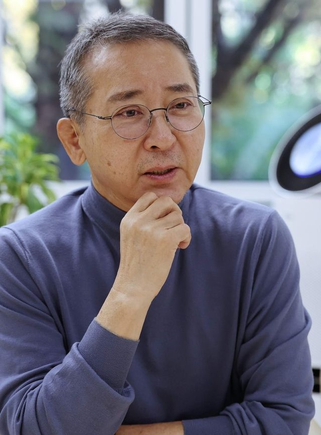 인터뷰하는 권영수 전 LG엔솔 부회장