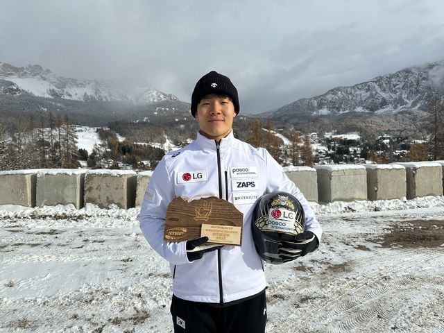 올림픽 트랙서 치른 월드컵에서 5위 오른 정승기