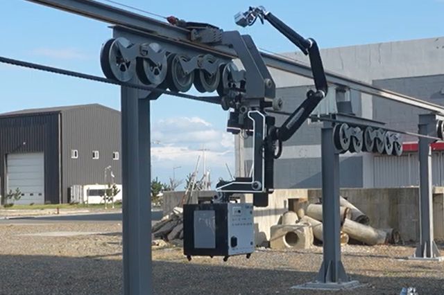 케이블카 원격 검사 로봇 시스템