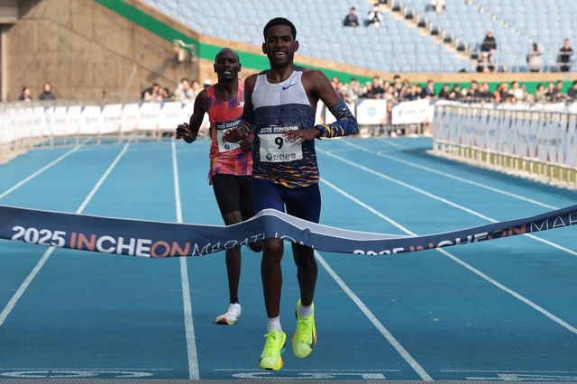 2025 인천국제마라톤 국제 남자부 1위 디바바