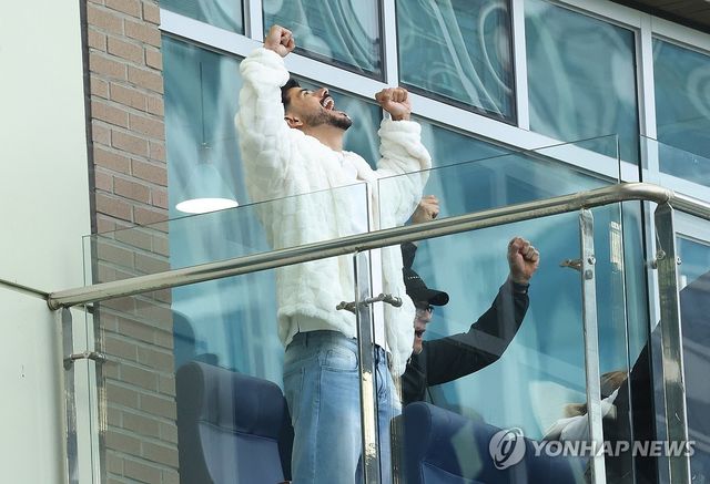 대구FC 세징야, 극적 승리에 환호