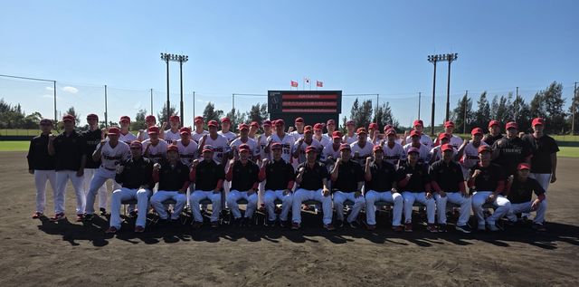 오키나와 마무리 캠프를 마친 KIA 타이거즈 선수단